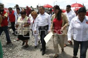 ENRIQUE AGÜERA RECORRE SAN PABLO XOCHIMEHUACAN