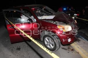 NOTA ROJA . CAMIONETA BALEADA