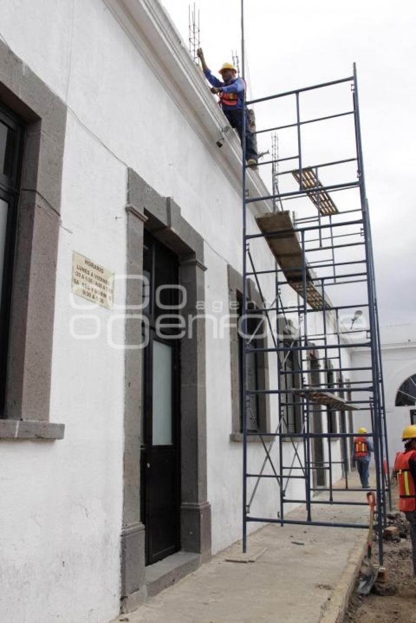 INICIAN OBRAS REMODELACIÓN DE SAN JERÓNIMO CALERAS