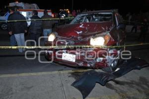 NOTA ROJA . CAMIONETA BALEADA