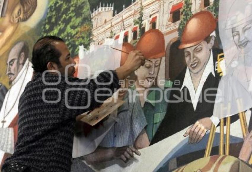 BORRAN A MARIO MARÍN DEL MURAL DE PROTOCOLOS EN PALACIO MUNICIPAL