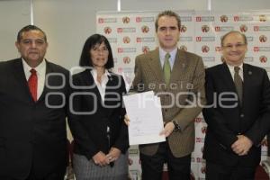 UPAEP . CONVENIO CON IBCC