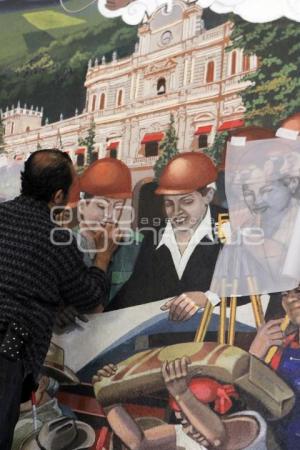 BORRAN A MARIO MARÍN DEL MURAL DE PROTOCOLOS EN PALACIO MUNICIPAL