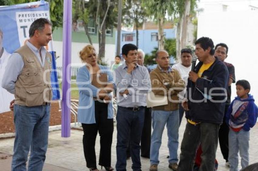 PABLO RODRIGUEZ  CANDIDATO DISTRITO 14 PUEBLA UNIDA EN SAN BALTAZAR CAMPECHE