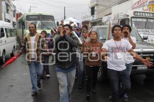 AGRESIONES VERBALES A CANDIDATO PUEBLA UNIDA DISTRITO 14