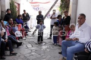 FRANCO RODRÍGUEZ SE REÚNE CON VECINOS DEL CARMEN