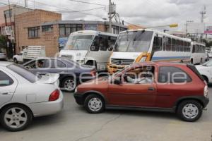 TRÁFICO POR OBRAS EN ZONA PLAZA CRYSTAL