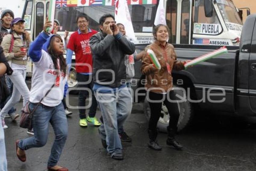 AGRESIONES VERBALES A CANDIDATO PUEBLA UNIDA DISTRITO 14