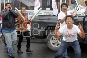 AGRESIONES VERBALES A CANDIDATO PUEBLA UNIDA DISTRITO 14