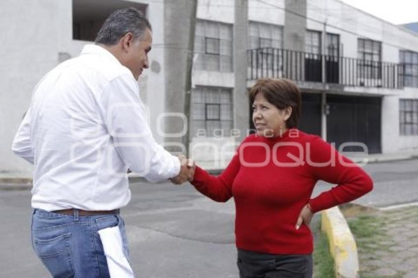 FRANCO RODRÍGUEZ VISITA COLONIA EL CERRITO