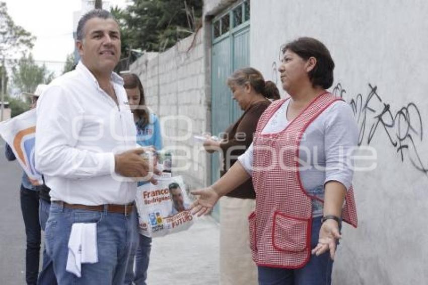 FRANCO RODRÍGUEZ VISITA COLONIA EL CERRITO
