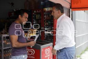 FRANCO RODRÍGUEZ VISITA COLONIA EL CERRITO