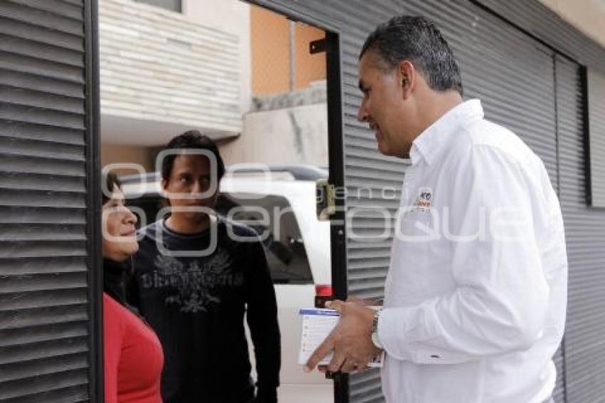 FRANCO RODRÍGUEZ VISITA COLONIA EL CERRITO