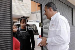 FRANCO RODRÍGUEZ VISITA COLONIA EL CERRITO