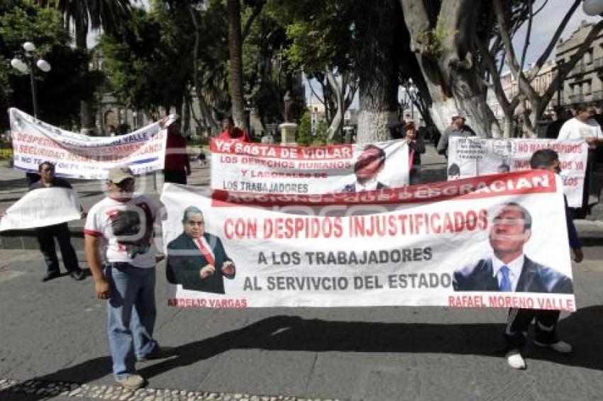 MANIFESTACIÓN . DESPEDIDOS