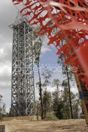 CONTINÚAN OBRAS DEL TELEFÉRICO