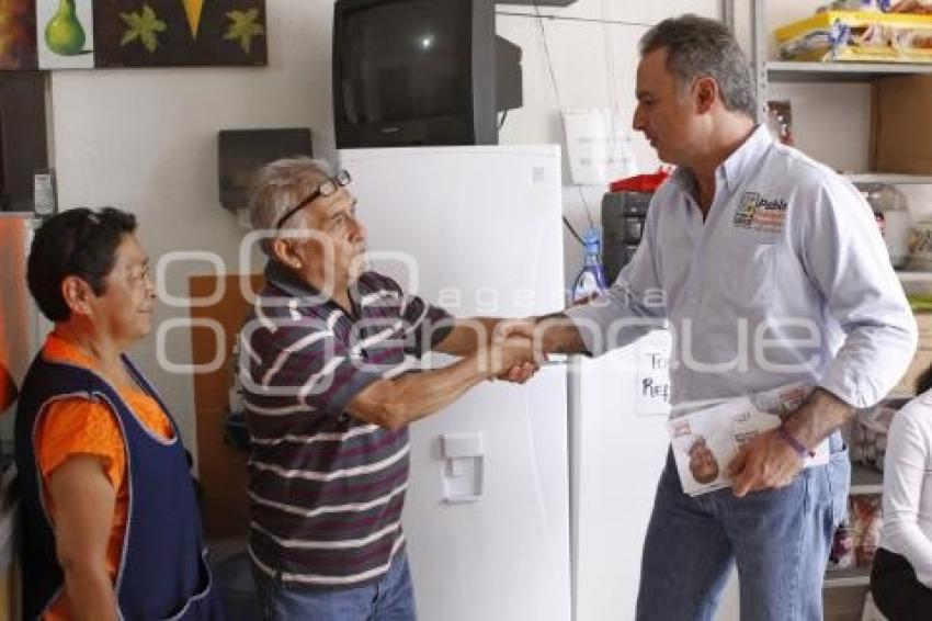 PABLO RODRIGUEZ CANDIDATO DISTRITO 14 PUEBLA UNIDAD COLONIA AZCARATE