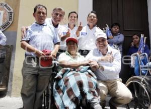 FRANCO RODRÍGUEZ Y TONY GALI RECORREN CALLES DEL CENTRO HISTÓRICO