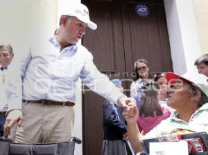 FRANCO RODRÍGUEZ Y TONY GALI RECORREN CALLES DEL CENTRO HISTÓRICO