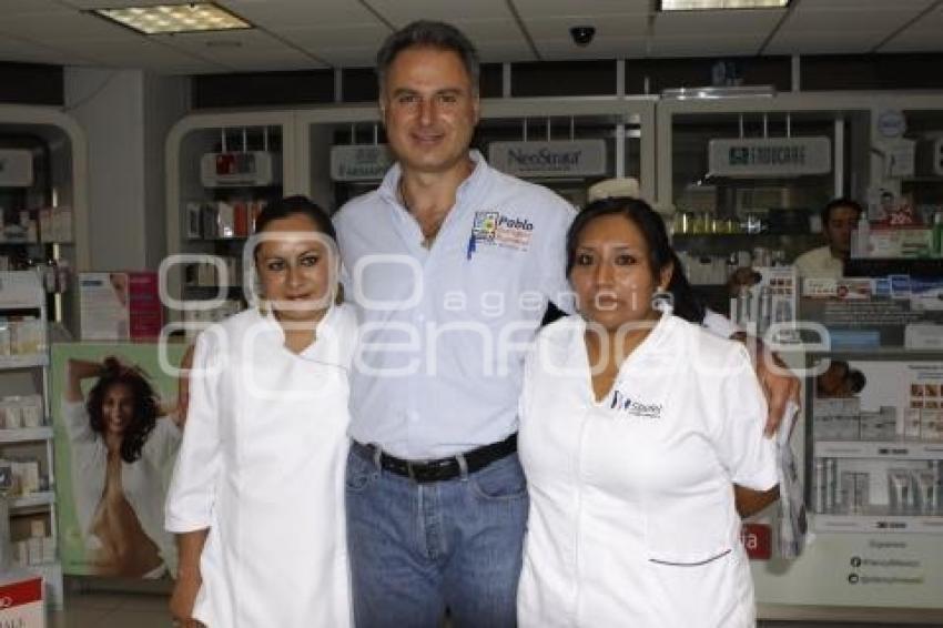 PABLO RODRIGUEZ CANDIDATO DISTRITO 14 PUEBLA UNIDAD COLONIA AZCARATE
