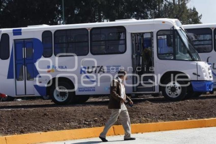 RUTA. METROBÚS DE PUEBLA