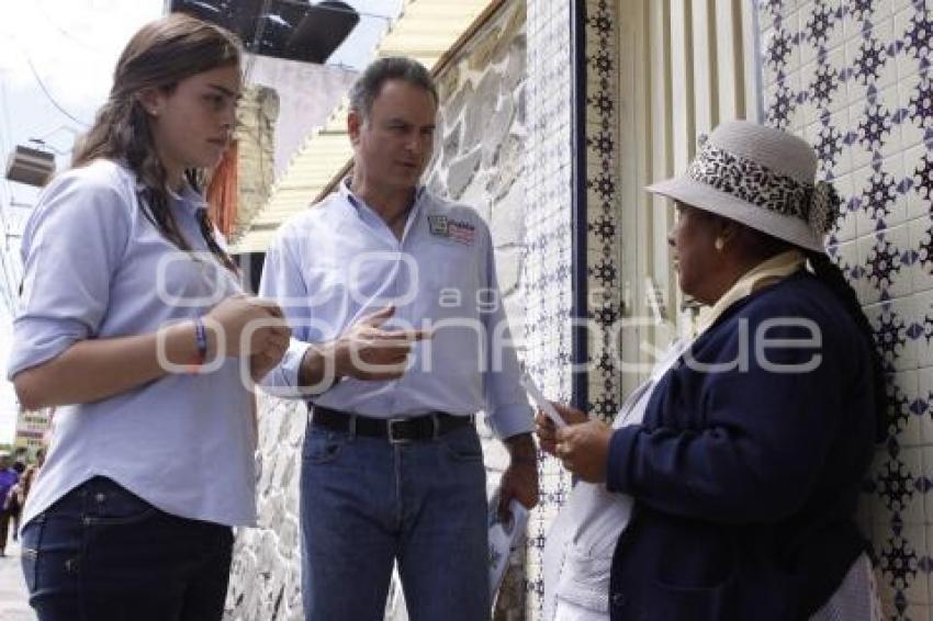 PABLO RODRIGUEZ CANDIDATO DISTRITO 14 PUEBLA UNIDAD COLONIA AZCARATE