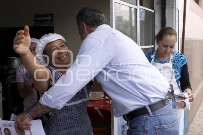 PABLO RODRIGUEZ CANDIDATO DISTRITO 14 PUEBLA UNIDAD COLONIA AZCARATE