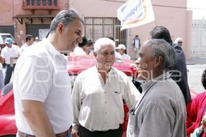 FRANCO RODRÍGUEZ RECORRE COLONIA MÁRTIRES DEL TRABAJO