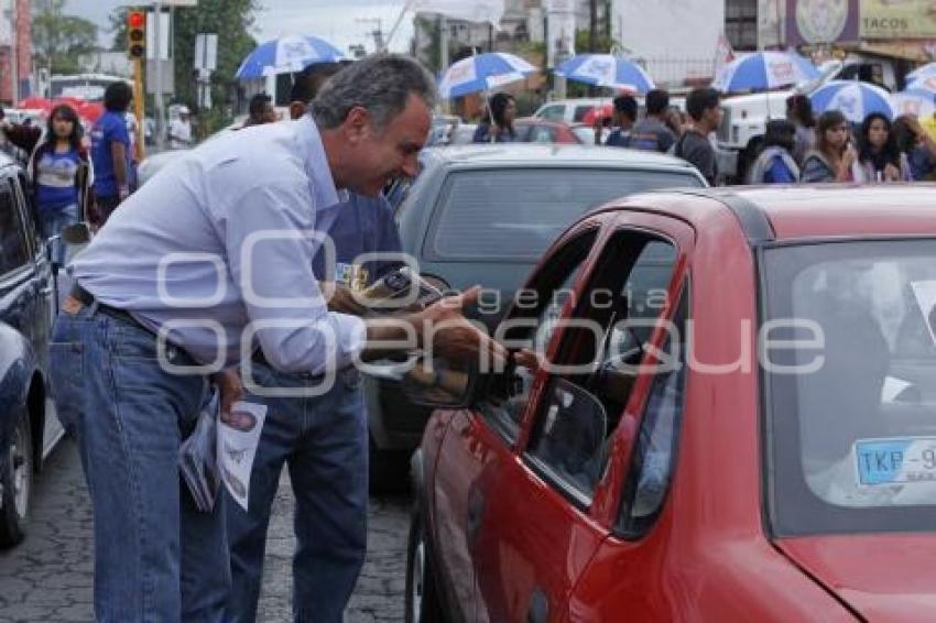 PABLO RODRIGUEZ CANDIDATO DISTRITO 14 PUEBLA UNIDAD EN SAN MANUEL