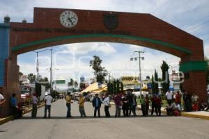 MANIFESTACIÓN TIANGUISTAS SAN MARTÍN