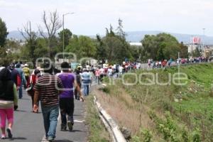 MANIFESTACIÓN TIANGUISTAS SAN MARTÍN