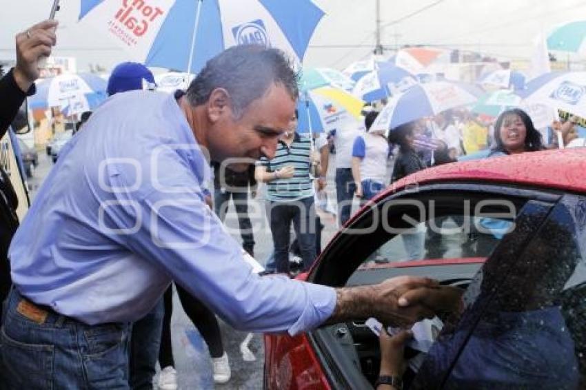 PABLO RODRIGUEZ CANDIDATO DISTRITO 14 PUEBLA UNIDAD EN SAN MANUEL