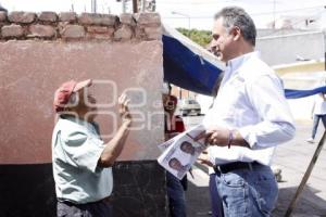 PABLO RODRIGUEZ  CANDIDATO DISTRITO 14 PUEBLA UNIDAD COLONIA ALSESECA