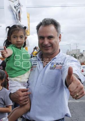 PABLO RODRIGUEZ  CANDIDATO DISTRITO 14 PUEBLA UNIDAD EN SAN MANUEL