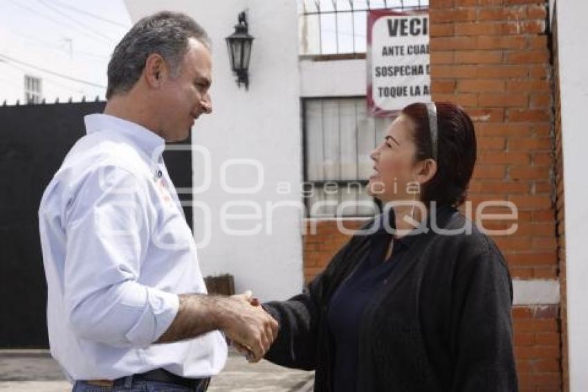 PABLO RODRIGUEZ CANDIDATO DISTRITO 14 PUEBLA UNIDAD COLONIA ALSESECA