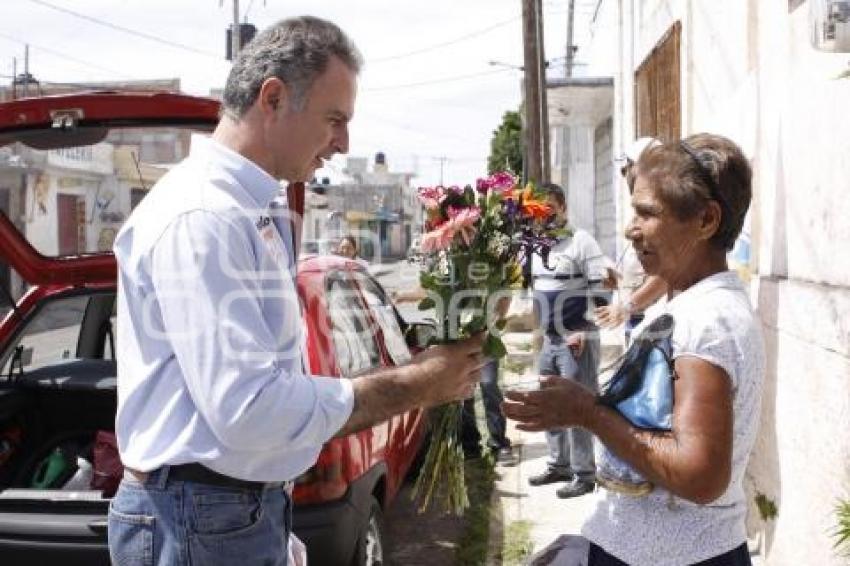 PABLO RODRIGUEZ CANDIDATO DISTRITO 14 PUEBLA UNIDAD COLONIA ALSESECA