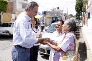 PABLO RODRIGUEZ  CANDIDATO DISTRITO 14 PUEBLA UNIDAD COLONIA ALSESECA