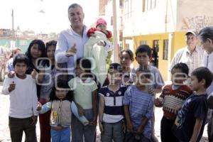 FRANCO RODRÍGUEZ RECORRE COLONIA LOMAS 5 DE MAYO