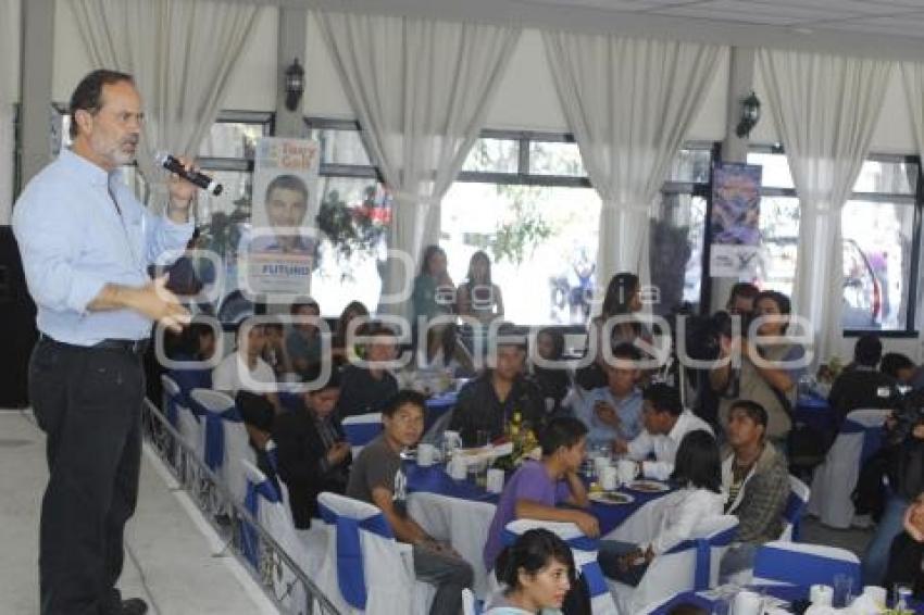 ANTONIO GALI CANDIDATO DE LA COALICIÓN PUEBLA UNIDA