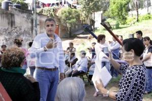 FRANCO RODRÍGUEZ RECORRE COLONIA LOMAS 5 DE MAYO