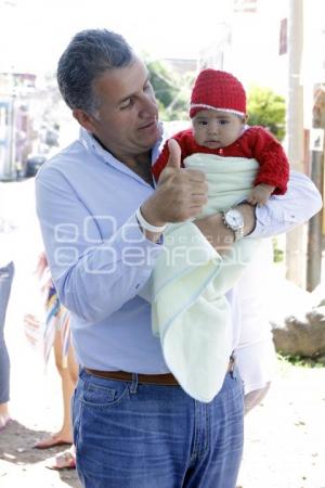 FRANCO RODRÍGUEZ RECORRE COLONIA LOMAS 5 DE MAYO