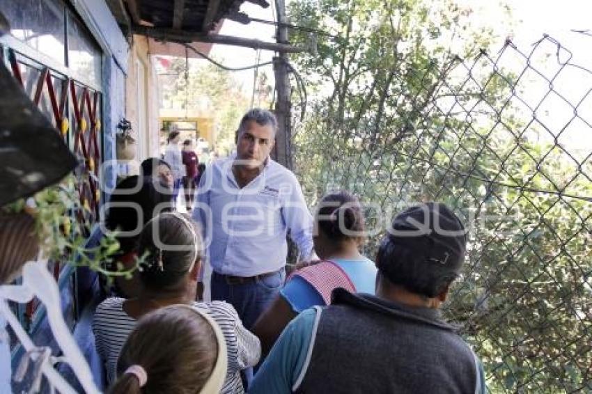 FRANCO RODRÍGUEZ RECORRE COLONIA LOMAS 5 DE MAYO