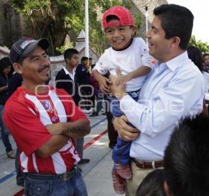 INAUGURAN GIMNASIO AL AIRE LIBRE
