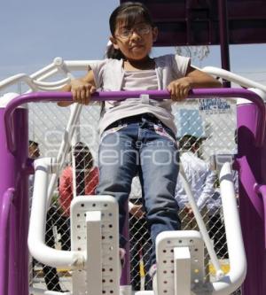 INAUGURAN GIMNASIO AL AIRE LIBRE