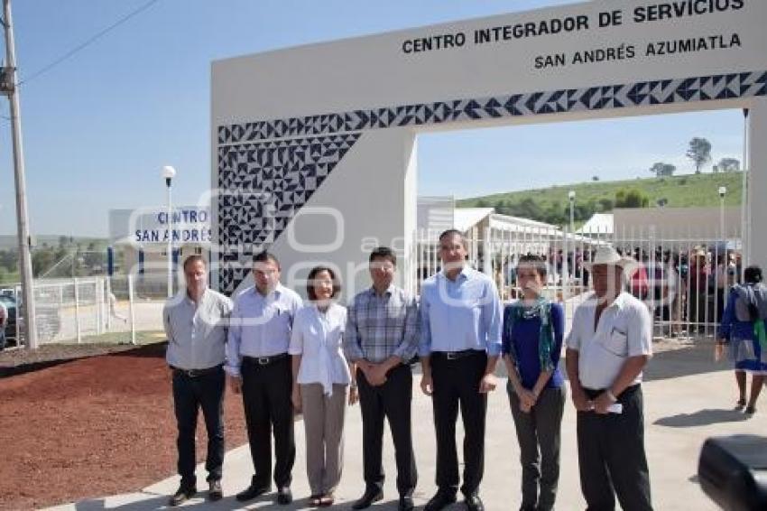 INAUGURAN CIS EN AZUMIATLA