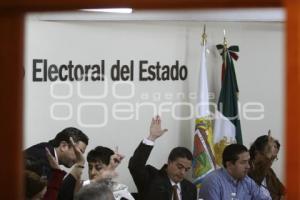 SESIÓN ORDINARIA DEL IEE
