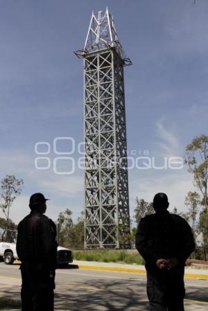 SELLOS DE CLAUSURA EN LA OBRA DEL TELEFÉRICO