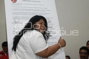 FIRMA COMPROMISOS LEGISLATIVOS PRI