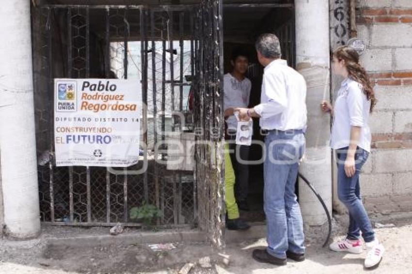 PABLO RODRIGUEZ CANDIDATO DISTRITO 14 PUEBLA UNIDA EN TRES CRUCES