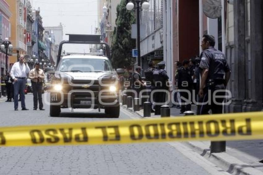 AMENAZA DE BOMBA TESORERÍA MUNICIPAL